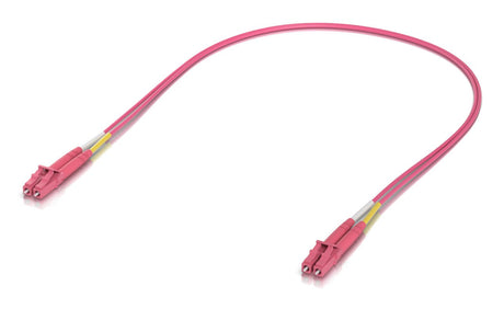 EAN 0810084697702 - Ubiquiti UACC-OFC-M2-LULU-0.5M-50 Cable de fibra óptica e InfiniBand 0,5 m LC LC/LC Rosa imagen 1