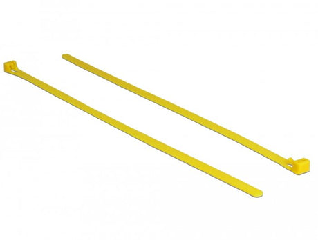 EAN 4043619187614 - DeLOCK 18761 presilla Brida reutilizable Nylon Amarillo 100 pieza(s) imagen 1