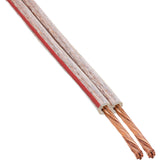 Cable De Altavoz Inline 2x 2.5mm² Cca Transparente 50m