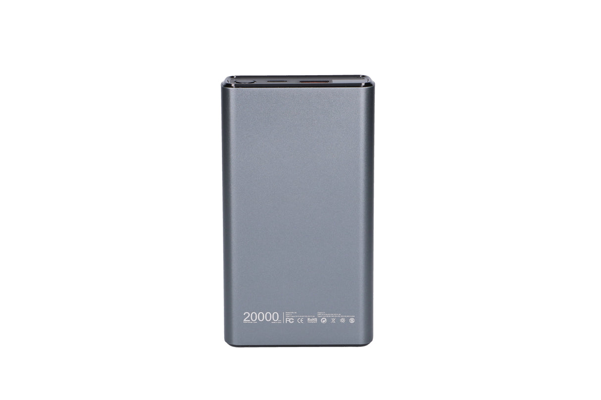 Extralink Ex.19539 Batería Externa Ión De Litio 20000 Mah Gris, Gris Claro