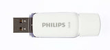 Pendrive Philips 32 Gb, Usb Tipo A, 2.0, Tapa, 8 G, Blanco