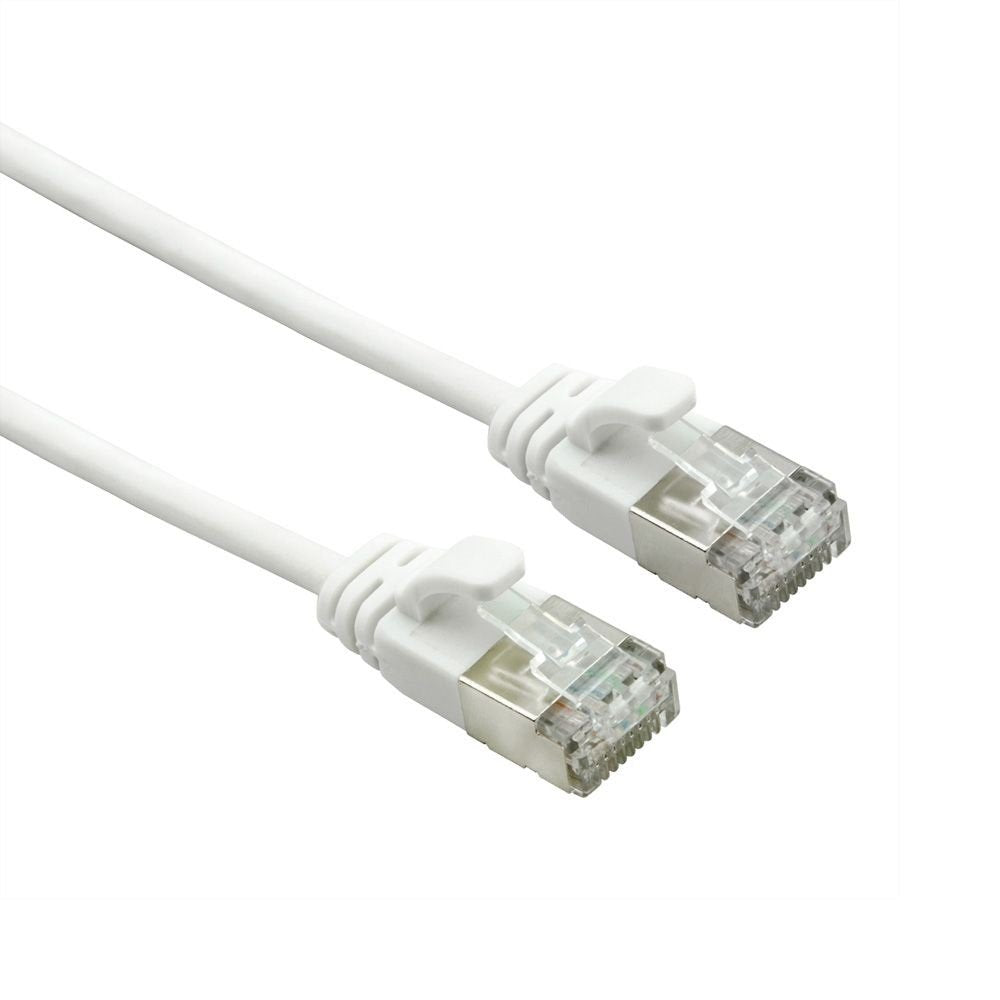 Roline U Ftp Datacenter Cable De Red Cat.6a (Class Ea), Lsoh, Slim, Wei, 1,5 M