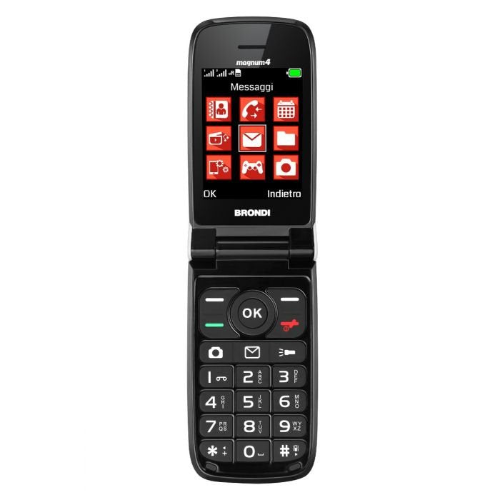 EAN 8015908780116 - Brondi Magnum 4 7,11 cm (2.8") Blanco Característica del teléfono imagen 1