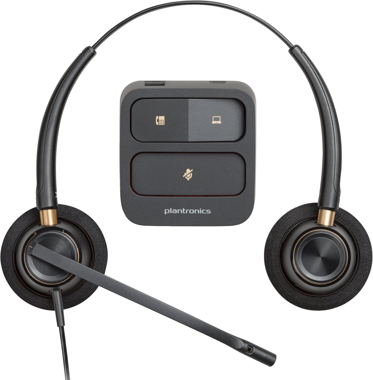 Auricular Plantronics Encore Pro Hw520 Microfono Con Cancelacion De Ruido