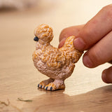 Figura De Juguete De Gallina Silkie De Schleich Farm World   14891