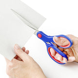 Staedtler Noris 965 Tijera Escolar Para Niños - Acero Inoxidable - Suave Y Ergonomica - Corte De Calidad - Longitud 21cm