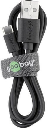 Goobay Cable De Carga Y Sincronizacion (Usb-A > Usb-C) 59124 3 M Negro