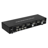 Techly Kvm Switch, 4 Port, Display Port 1.2