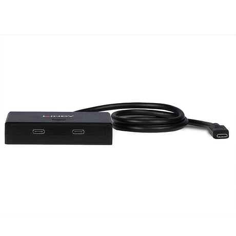 EAN 4002888433297 - Lindy 43329 hub de interfaz USB 3.2 Gen 1 (3.1 Gen 1) Type-C 5000 Mbit/s Negro imagen 2