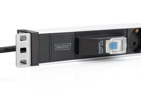 EAN 4016032456636 - Digitus DN-95417 unidad de distribución de energía (PDU) 6 salidas AC 0U/1U Negro, Plata imagen 4