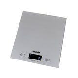 Báscula De Cocina Mesko Ms 3145, Capacidad 5 Kg, Pantalla Lcd Grande, Cero Autoapagado, Silvera
