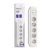 EAN 5901878502762 - Qoltec 50276 base múltiple 1,8 m 5 salidas AC Interior Blanco imagen 1