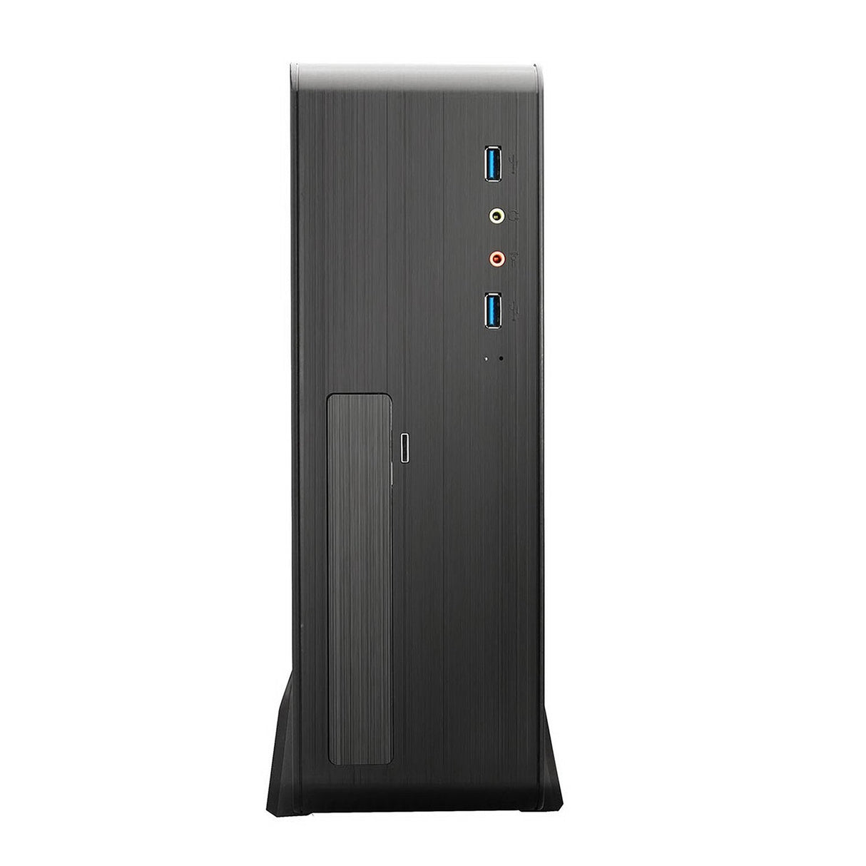 Tooq Caja Micro Atx, Mini Itx Slim - Fuente De Alimentacion 500w - 1x Hdd3,5 + 1x Sdd2,5 + 1x Hdd5.25 - 2x Usb 3.0, Sd