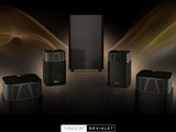 Barra De Sonido Hisense Ht Saturn 4.12. Dolby Atmos Subwoofer Inalámbrico 480 W Negro