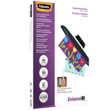 Fellowes Pack 100 Fundas Plastificar 80 Mic. Adhesivas A4