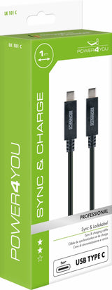 Schwaiger Cable Usb 3.1 Tipo C <> Tipo C 1m, Negro