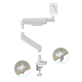 EAN 8716309135436 - Gembird MA-DA1-04-W soporte para monitor 81,3 cm (32") Escritorio Blanco imagen 16