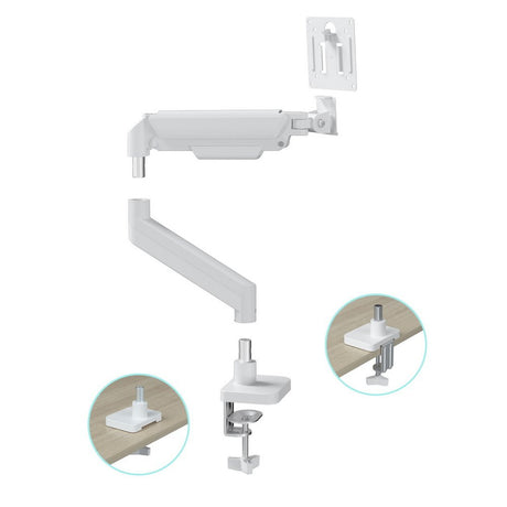 EAN 8716309135436 - Gembird MA-DA1-04-W soporte para monitor 81,3 cm (32") Escritorio Blanco imagen 16