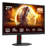 Aoc Gaming Q27g4sru 27", 2560x1440 1ms 450cd M², Hdmi, Displayport, Headphone Out