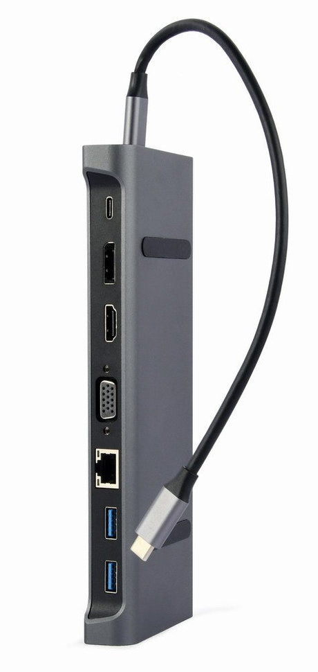 EAN 8716309124331 - Gembird A-CM-COMBO9-02 base para portátil y replicador de puertos Alámbrico USB 3.2 Gen 1 (3.1 Gen 1) Typ imagen 1