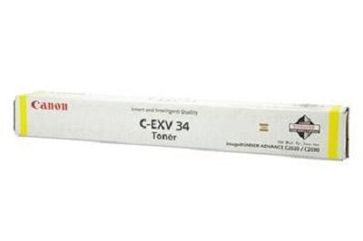 EAN 4960999672007 - Canon C-EXV 34 cartucho de tóner 1 pieza(s) Original Amarillo imagen 1