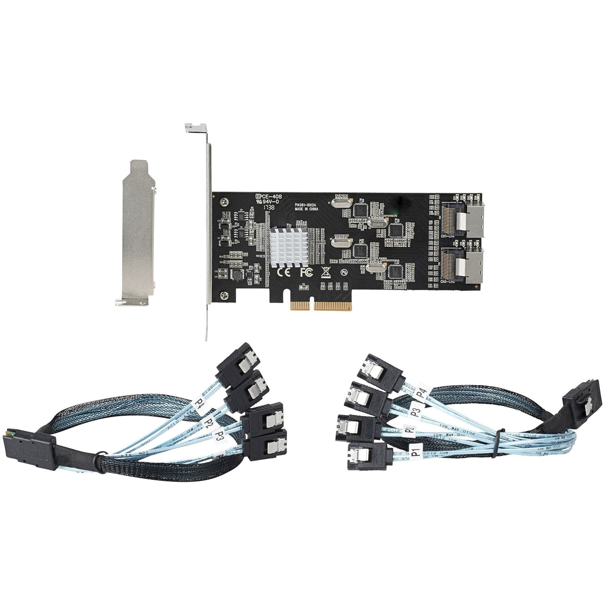 Startech Tarjeta Pcie De 8 Puertos Sata 8p6gpciesatastt