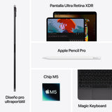 EAN 0195950399929 - Apple iPad Pro Apple M 2 TB 33 cm (13") 16 GB Wi-Fi 7 (802.11be) iPadOS 26 Negro imagen 8