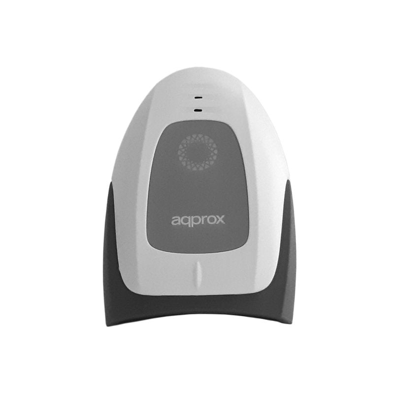 Scanner Codigo De Barras Approx Appls22wh Blanco 2d/1d Interfaz Usb  Disparo Manual O Automatico Avisador De Lectura Por Led Y Beeper Con Soporte