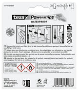 Tesa Powermrips Waterproof Haken S Metall Rectangular