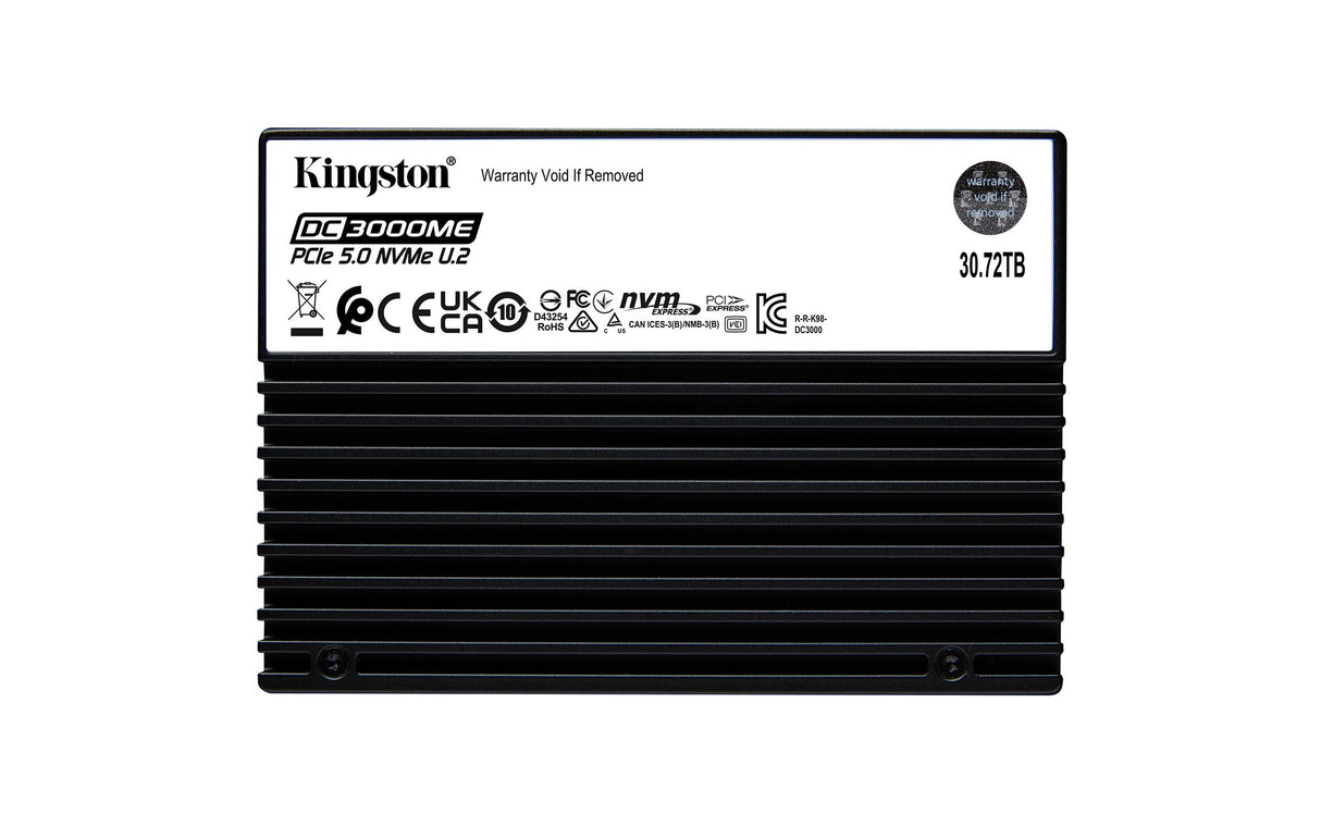 Kingston Dc3000me Sedc3000me/30t7 30720 Gb 1.0 Dwpd 2,5" 63,5mm U.2 Pcie 5.0 X4 Ssd 256bit Aes