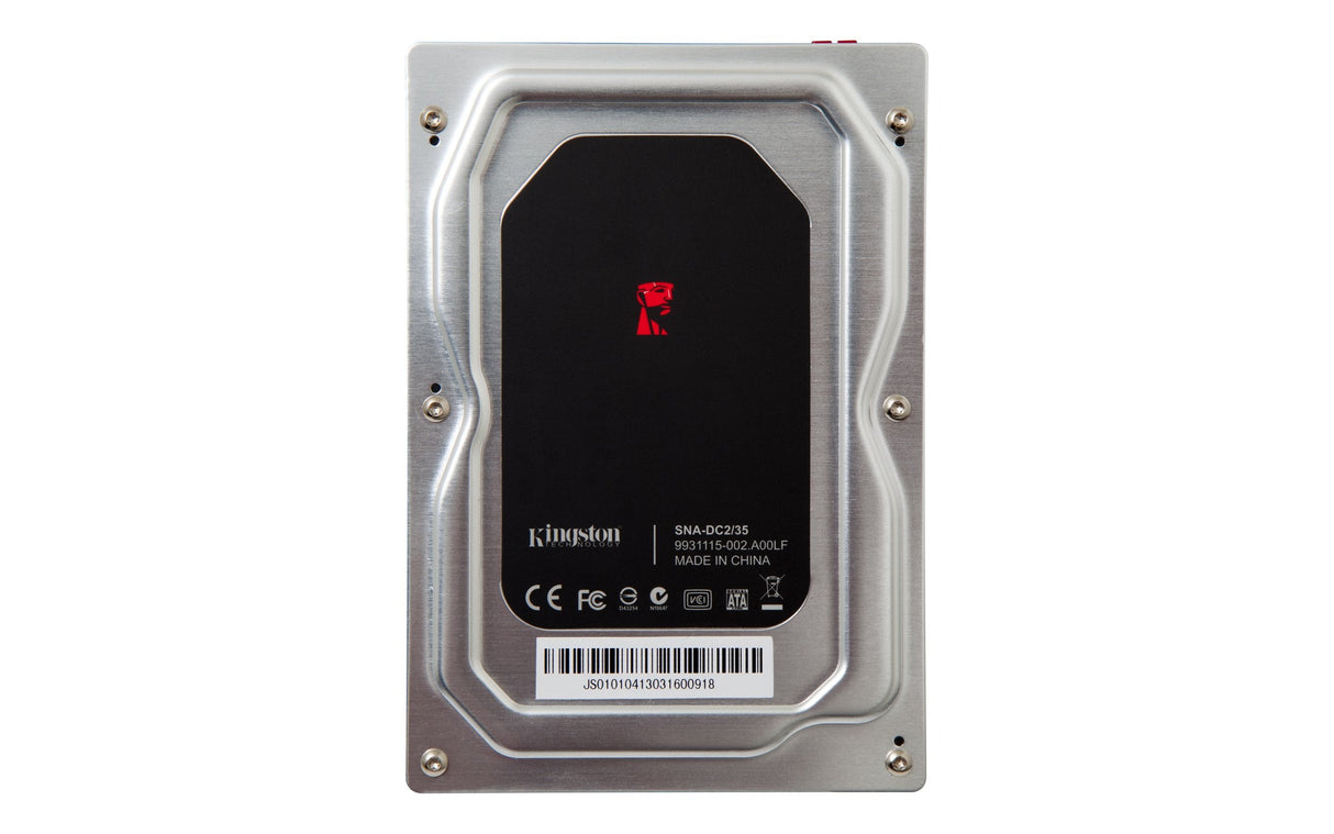 Kingston - Adaptador De Compartimento Para Almacenamiento - 3,5" A 2,5" - Negro