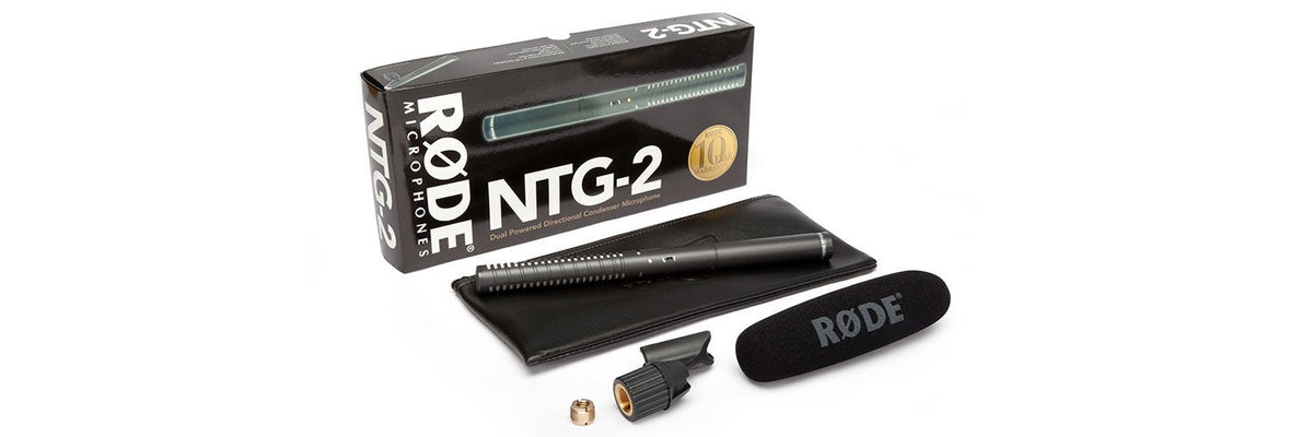 Rode Ntg2 Micrófono Para Cámara Réflex