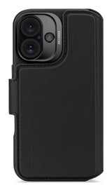 Decoded Leather Detachable Wallet Do Iphone 16 Magsafe Negro
