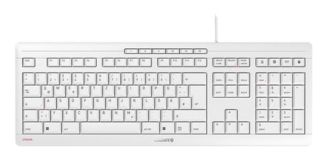 EAN 4025112090165 - CHERRY STREAM teclado Oficina USB QWERTZ Alemán Blanco imagen 1