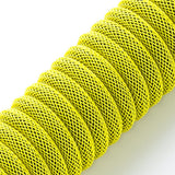 Cablemod Classic Coiled Keyboard Cable Usb-C A Usb Tipo A, Dominator Amarillo - 150cm