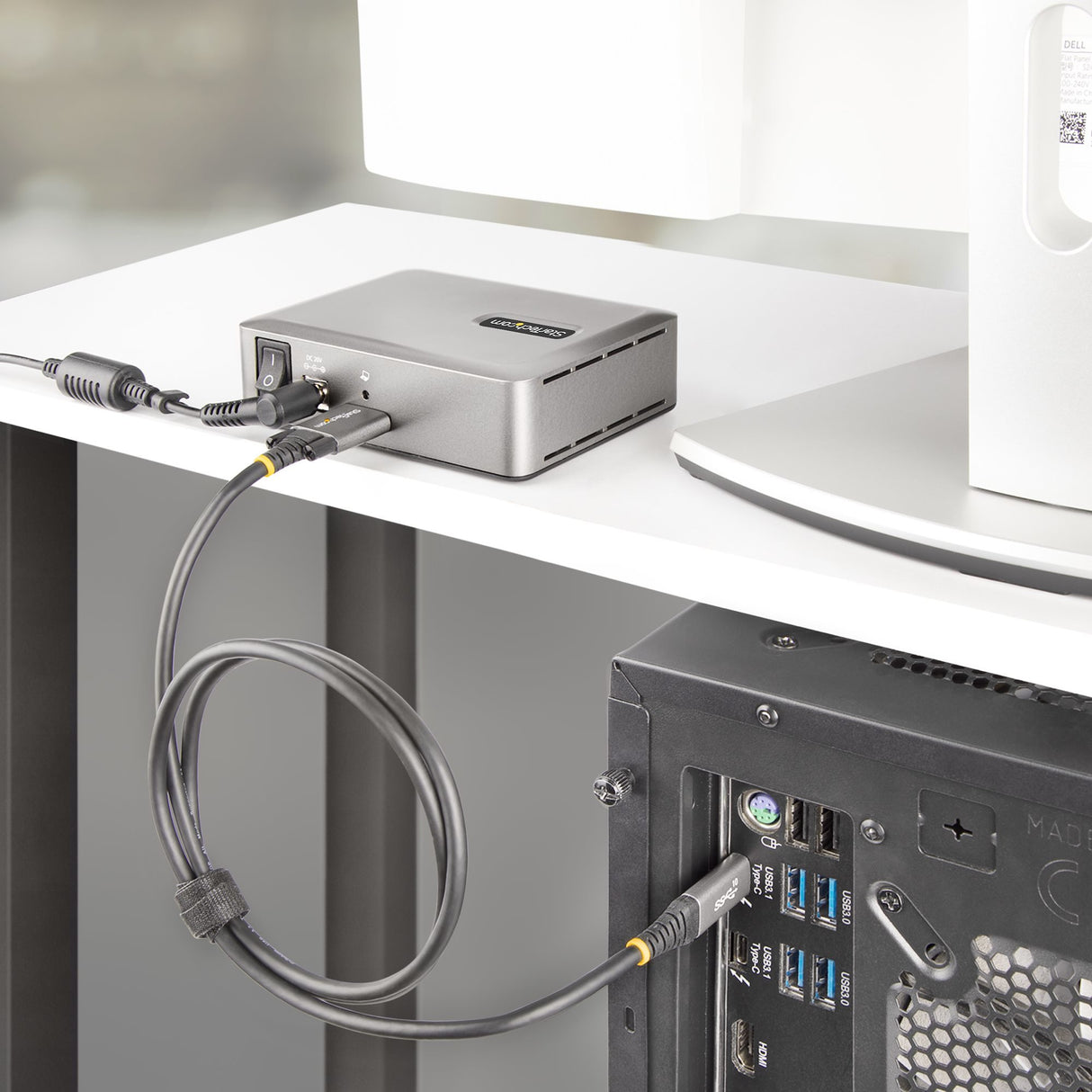 EAN 0065030899086 - StarTech.com 10G5A2CS-USB-C-HUB hub de interfaz USB 3.2 Gen 2 (3.1 Gen 2) Type-C 10000 Mbit/s Plata imagen 10