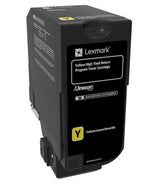 EAN 0734646608497 - Lexmark 84C2HY0 cartucho de tóner 1 pieza(s) Original Amarillo imagen 1