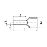 Klau Zwill-Ae-Hlsen 87110 2x1,0-10 Rot