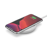 Base De Carga Inalámbrica Belkin Micro-Usb De 10 W, Sin Adaptador De Ca, Blanca