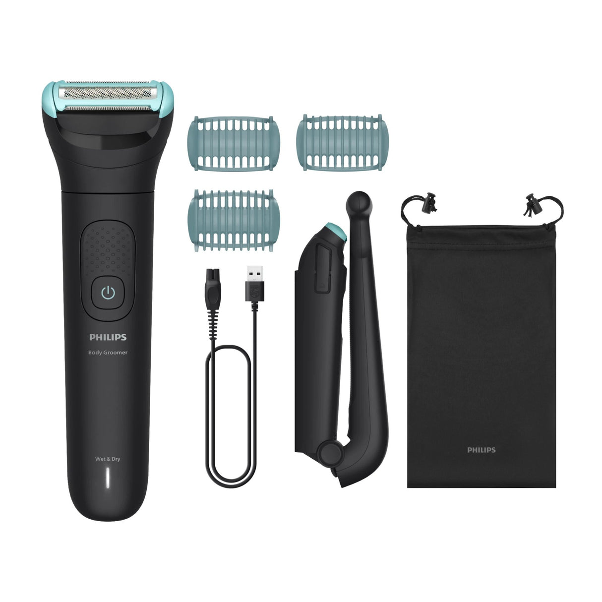 EAN 8720689027076 - Philips 5000 series BG5480/15 afeitadora corporal Negro imagen 1