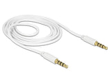 Delock Cable Stereo 3.5 Mm 4 Pin Plug > Plug 1 M