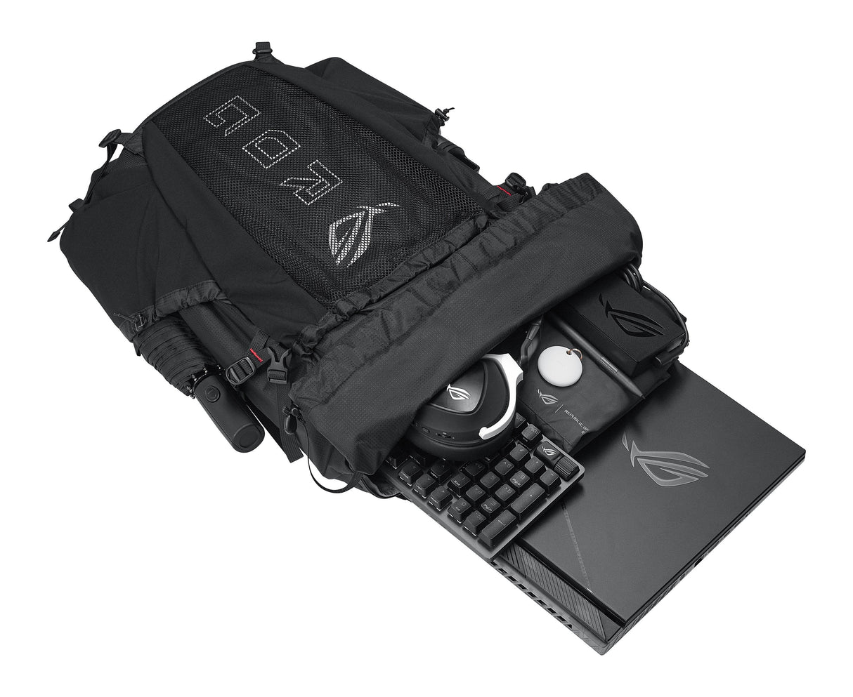 EAN 4711387586969 - ASUS ROG Archer ErgoAir mochila Mochila de gaming Negro EVA (Etileno Acetato de Vinilo), Licra, Nylon imagen 4