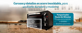 Horno De Sobremesa Grunkel Hr-23hn 1600w Capacidad 23l