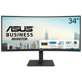 EAN 4711387620748 - ASUS VA34VCPSR pantalla para PC 86,4 cm (34") 3440 x 1440 Pixeles Wide Quad HD LCD Negro imagen 1