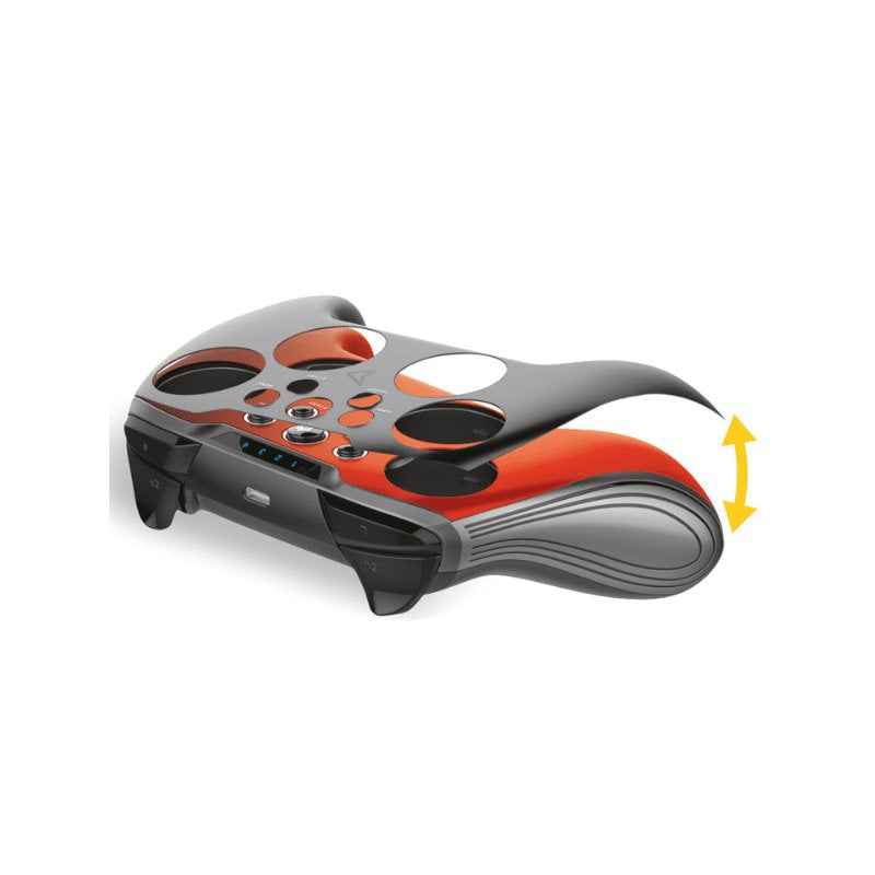 Steelplay Jvaswi00065 Mando Y Volante Negro, Azul, Rojo Gamepad Analógico Android, Nintendo Switch, Pc