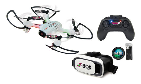 EAN 4042774436407 - Jamara 422029 dron con cámara 4 rotores Cuadricóptero Blanco imagen 3