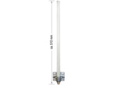 Delock Wlan 802.11 B G N Antenne N Buchse 8 Dbi Omnidirektional Starr Grau Outdoor