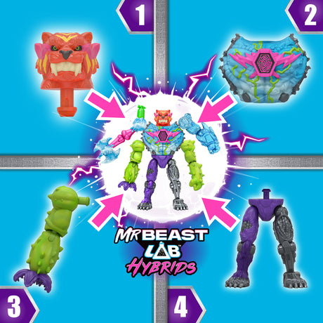 EAN 630996249109 - Moose Toys Hyper Fusion Serie Mega Pack – 5 Mix & Match imagen 10