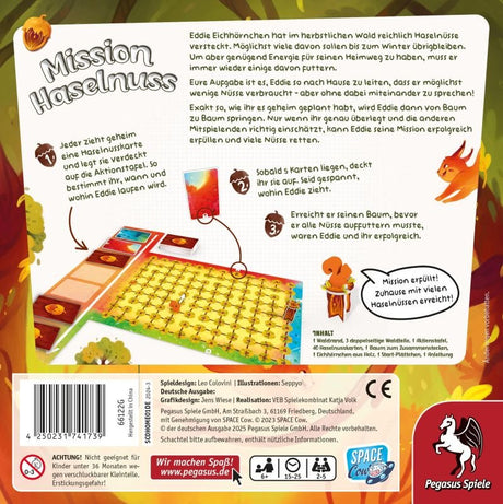 EAN 4250231741739 - Pegasus Mission Haselnuss 25 min Juego de mesa Familia imagen 4