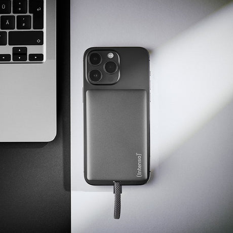 EAN 4034303037612 - Intenso MC10000 Polímero de litio 10000 mAh Cargador inalámbrico Negro, Gris imagen 11